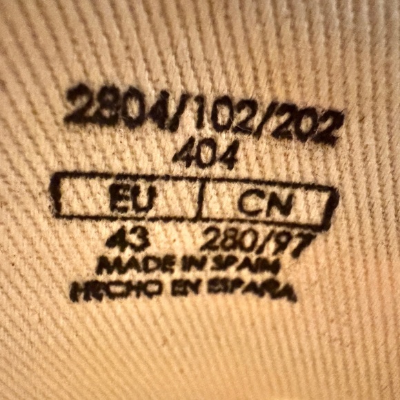 Zara Man Vintage Fabric Blue Striped Espadrilles Men’s Size 9.5 NWOT - Picture 8 of 12